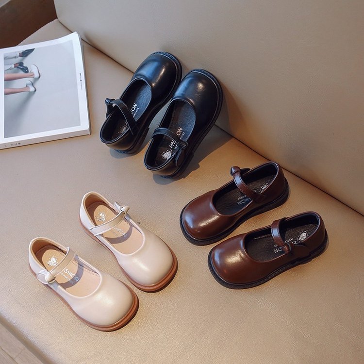春秋新款女童皮鞋小女孩英伦风公主单鞋韩版学生演出小皮鞋